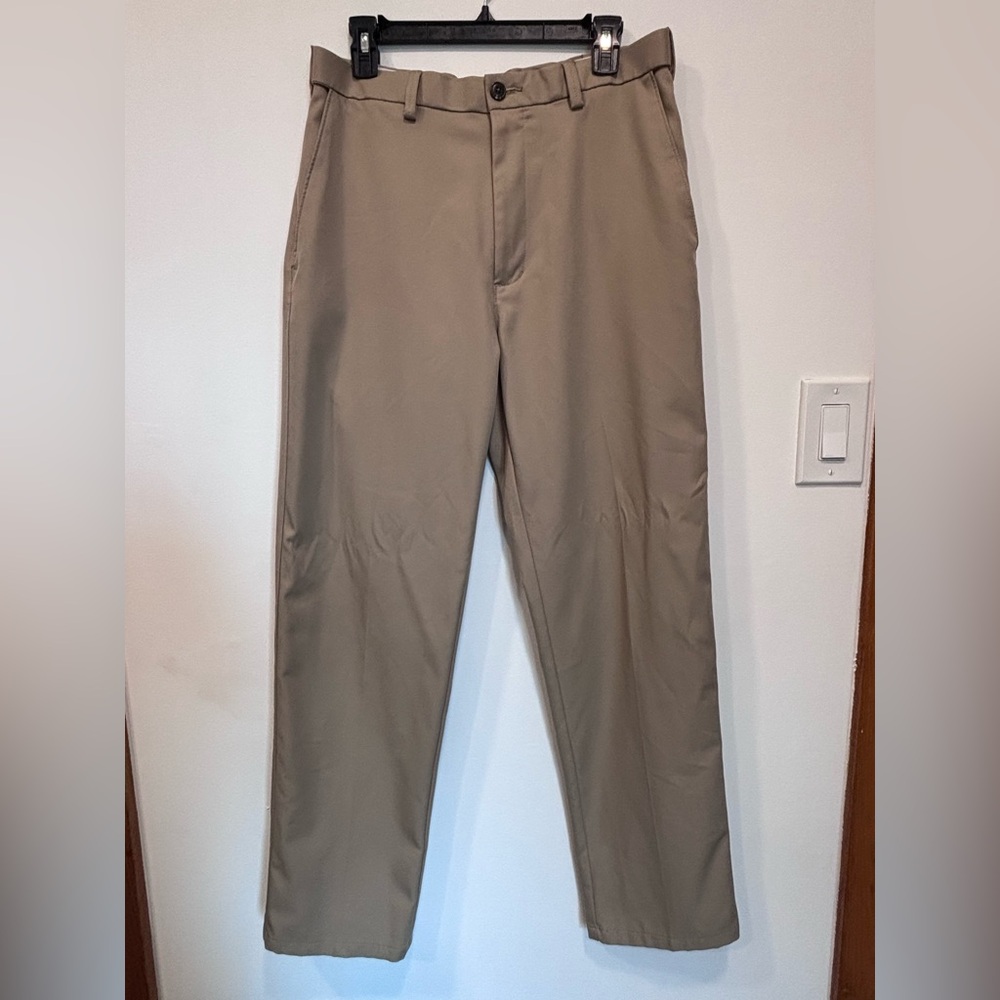 Haggar Men's Tan Chinos
